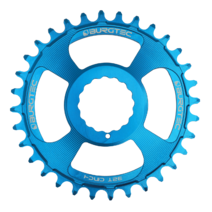 Burgtec Thick-Thin Chainring Race Face Cinch Direct Mount 30T Deep Blue