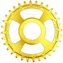 Burgtec Thick-Thin Chainring Race Face Cinch Direct Mount 28T Bullion Gold