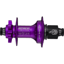 Spank Hex Drive 102T J-Bend Boost Rear Hub R148 32H Purple (without freehub body)