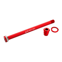 Burgtec Transition 175mm Rear Axle - Race Red