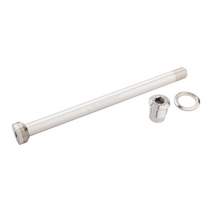 Burgtec Transition 175mm Rear Axle - Rhodium Silver