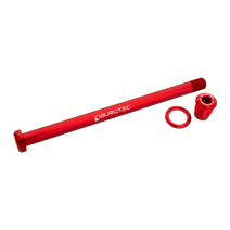 Burgtec Pivot 185.3mm Rear Axle - Race Red