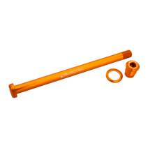 Burgtec Pivot 185.3mm Rear Axle - Iron Bro Orange