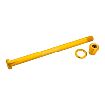 Burgtec Pivot 185.3mm Rear Axle - Burgtec Bullion Gold