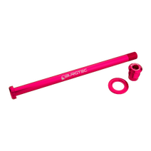 Burgtec Trek Session 194mm Rear Axle - Toxic Barbie Pink