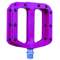 Burgtec MK4 Composite Flat Pedals Purple Rain