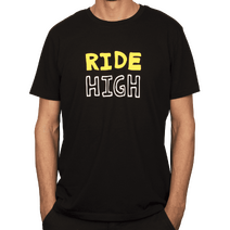 Burgtec Ride High Tech T-Shirt Small Black/Yellow