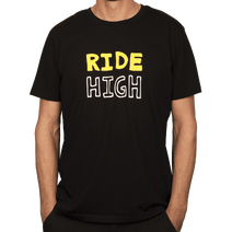 Burgtec Ride High Tech T-Shirt Medium Black/Yellow