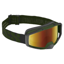 iXS Goggles Trigger Frame:Olive Lens:Mirror Gold