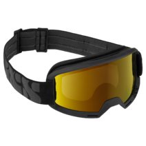 iXS Goggles Hack Frame:Black Lens:Mirror Gold