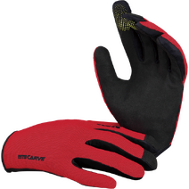 iXS Carve Gloves Fluo Red Youth Large