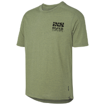 iXS Flow Tech Tee Mirror Olive Large