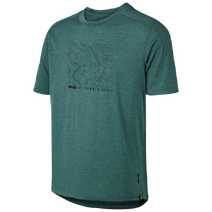 iXS Flow Tech Tee Contour Everglade Large