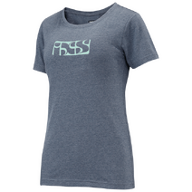 iXS Brand Tee Women Marine/Celeste 44