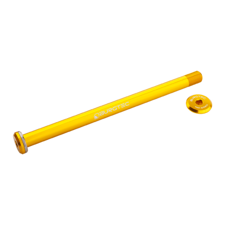 Burgtec Santa Cruz V10 182mm Rear Axle - Burgtec Bullion Gold