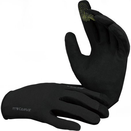 iXS Carve Gloves Black Youth X-Large