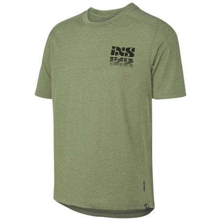 iXS Flow Tech Tee Mirror Olive Large