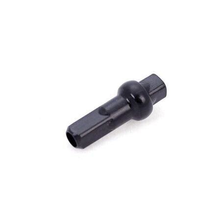 Spank DSN 16mm Alloy Nipple Black